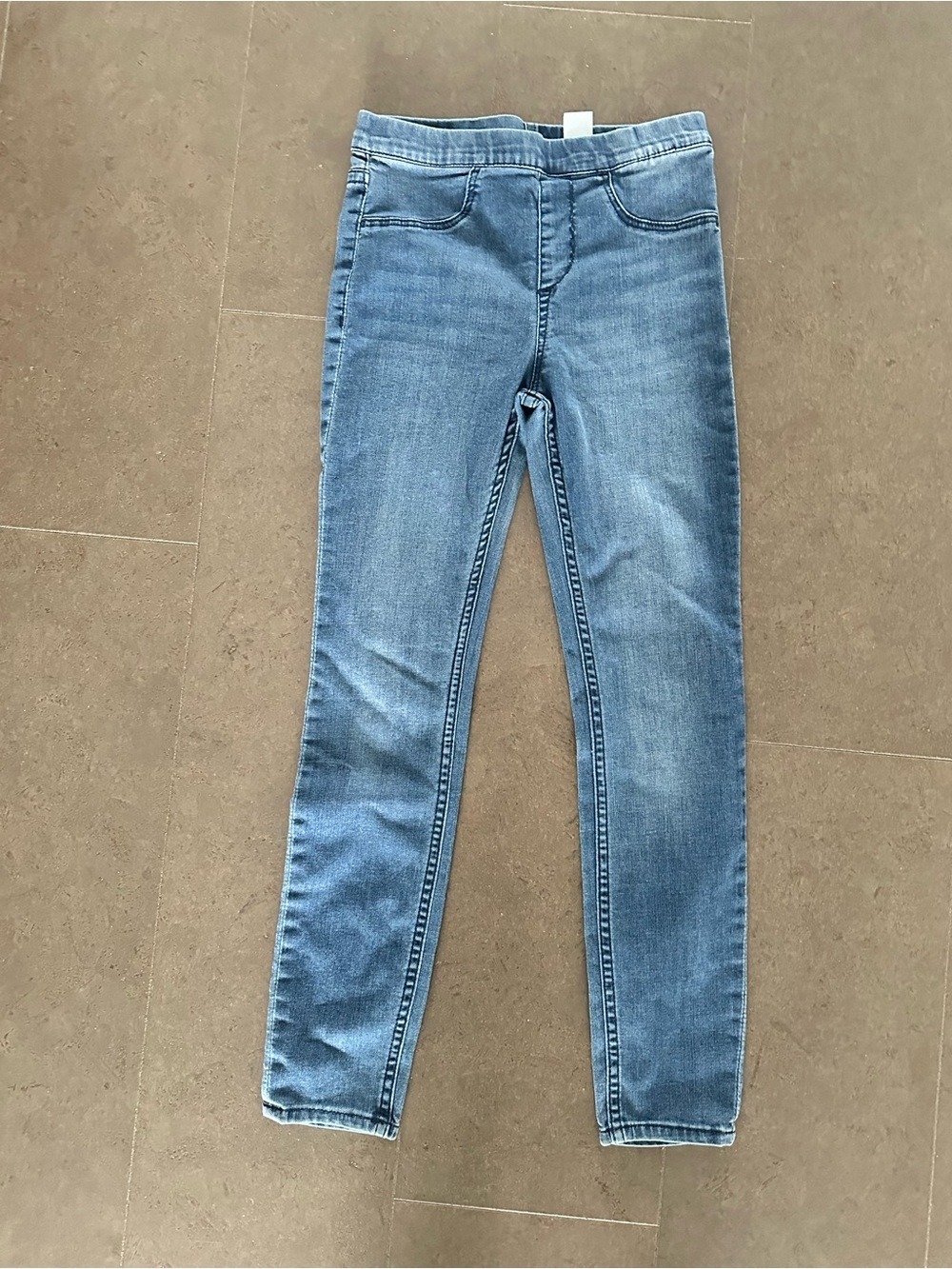 H&M Light Blue Kids Stretch Skinny Jeans size 8/9